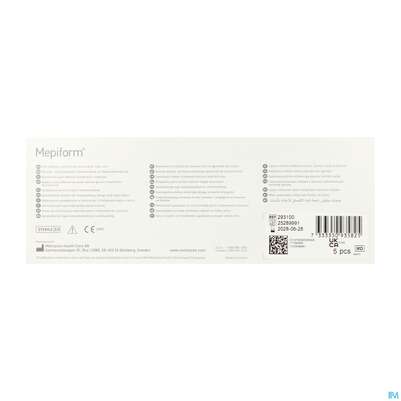 Wundverband Mepiform Silikonverband Selbsthaftend 4x 30cm 5st, A-Nr.: 2211770 - 04