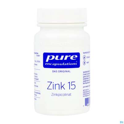 Zink Kapseln 15 Zinkpicolinat Pure Encapsulationsz13a 30st, A-Nr.: 5907779 - 01