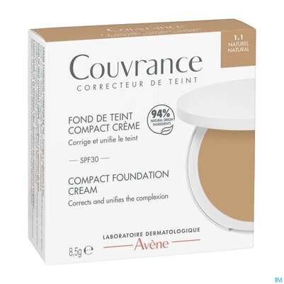 Avene Couvrance Kompakt Creme-make-up Natural 1.1 8,5g, A-Nr.: 5862367 - 03