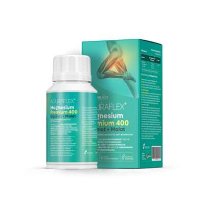 ACURAFLEX® Magnesium Premium 400 Glycinat + Malat – 100 Kapseln, A-Nr.: 6130761 - 01