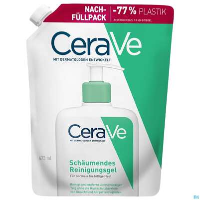 Sie sehen eine Packung Cerave Schaeumendes Reinigungsgel Nf 473ml, Produktbild: 06 Cerave Schaeumendes Reinigungsgel Nf 473ml, A-Nr.: 5969154 - 06