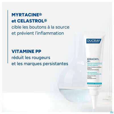 Ducray Keracnyl Pp+ Creme Gegen Hautunreinheiten 30ml, A-Nr.: 5564397 - 21