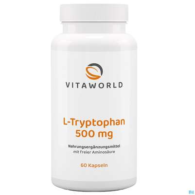 L-tryptophan Kapseln 500mg -naturheilp. 60st, A-Nr.: 4846596 - 02