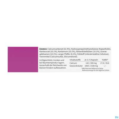Sie sehen eine Packung Padma Kapseln Aciben Magenbalance 60st, Produktbild: 06 Padma Kapseln Aciben Magenbalance 60st, A-Nr.: 4730250 - 06