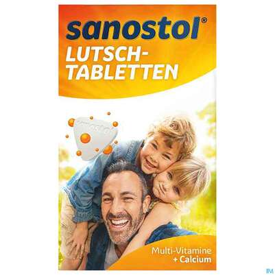 Sie sehen eine Packung Sanostol Lutschtabl -takeda 75st, Produktbild: 01 Sanostol Lutschtabl -takeda 75st, A-Nr.: 3945014 - 01