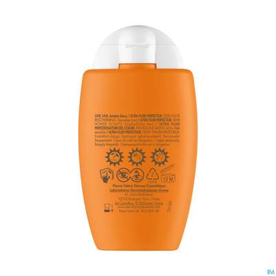 Sie sehen eine Packung Sonnenprodukte Avene Ultra/fluid Pefector Lf50+ 50ml, Produktbild: 07 Sonnenprodukte Avene Ultra/fluid Pefector Lf50+ 50ml, A-Nr.: 5826420 - 07
