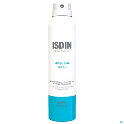 Sie sehen eine Packung Sonnenprodukte Isdin/post-solar After Sun Spray 200ml, Produktbild: 02 Sonnenprodukte Isdin/post-solar After Sun Spray 200ml, A-Nr.: 5570162 - 02