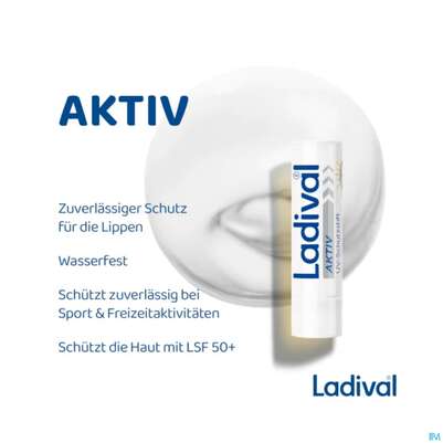 Sonnenprodukte Ladival/aktiv Uv-lippenstift F50+ 4,8g, A-Nr.: 5934026 - 05