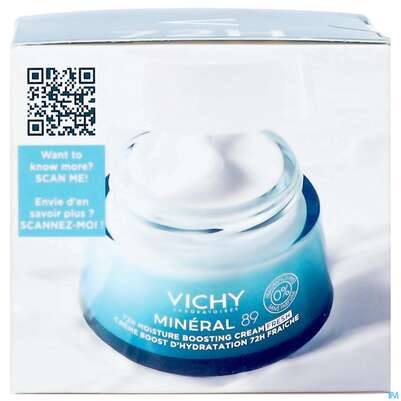 Vichy Mineral 89 Creme Ohne Duftstoffe 50ml, A-Nr.: 5667878 - 01
