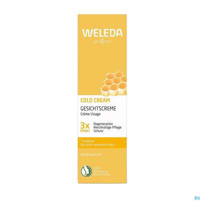 Sie sehen eine Packung Weleda Cold Cream Gesichtscreme 30ml, Produktbild: 02 Weleda Cold Cream Gesichtscreme 30ml, A-Nr.: 1605633 - 02