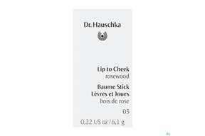 Hauschka Dr. Kosmetik 2in1 Lip To Cheek 03 Rosewood 6,1g, A-Nr.: 5835904 - 01