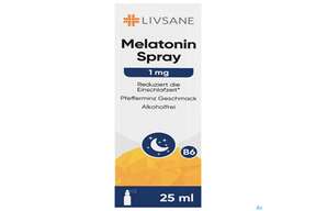 Melatonin Spray 1mg Livsane 25ml, A-Nr.: 5848930 - 01