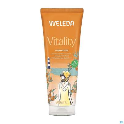 Weleda Vitality Shower Cream Sanddorn 200ml, A-Nr.: 5909614 - 01