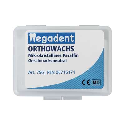 Sie sehen eine Packung Orthowachs Neutral Paraffin, Produktbild: 01 Orthowachs Neutral Paraffin, A-Nr.: 6124140 - 01