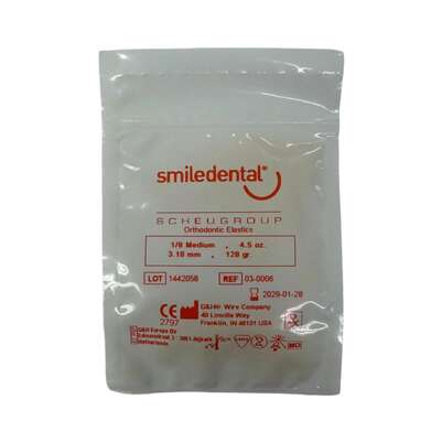 Spangengummis 1/8 medium latexfarben, A-Nr.: 6123809 - 01