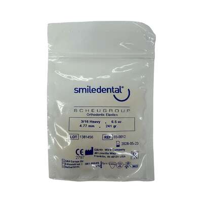 Spangengummis 3/16 stark latexfarben, A-Nr.: 6123755 - 01