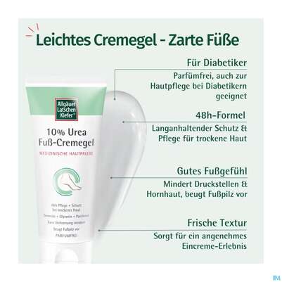 Allgaeuer Latschenkiefer 10% Urea Fusscremegel 100ml, A-Nr.: 5883576 - 03
