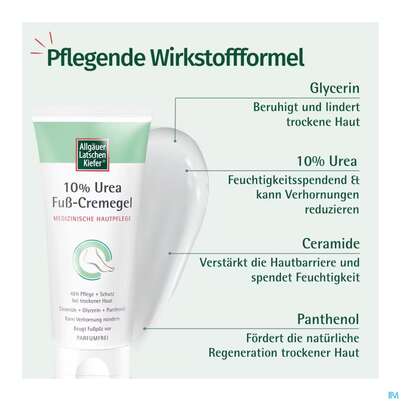 Allgaeuer Latschenkiefer 10% Urea Fusscremegel 100ml, A-Nr.: 5883576 - 06