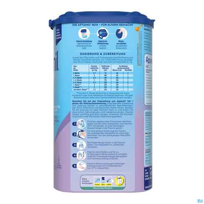 Aptamil Milch-fertignahrung Ha 1 800g, A-Nr.: 4882238 - 08