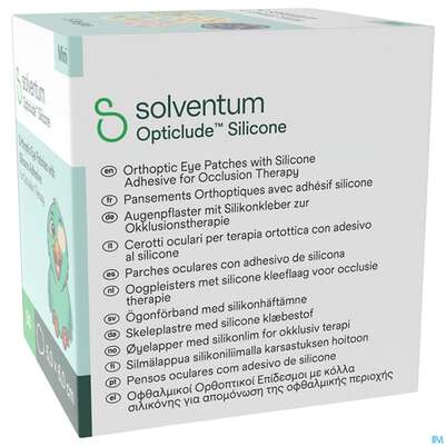 Augenpflaster Opticlude Silicone/girl Mini 5x 6cm 2737pg 50st, A-Nr.: 4531131 - 07