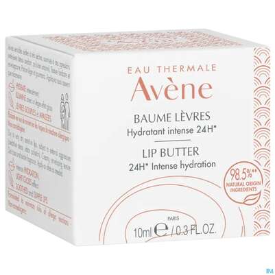 Avene Basislinie Feuchtigkeitsspendender Lippenbalsam Tiege 10ml, A-Nr.: 5939727 - 02