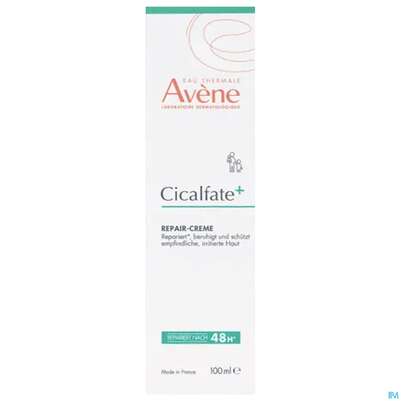 Sie sehen eine Packung Avene Cicalfate+ Repair-creme 100ml, Produktbild: 01 Avene Cicalfate+ Repair-creme 100ml, A-Nr.: 5920952 - 01