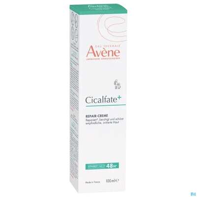 Sie sehen eine Packung Avene Cicalfate+ Repair-creme 100ml, Produktbild: 02 Avene Cicalfate+ Repair-creme 100ml, A-Nr.: 5920952 - 02