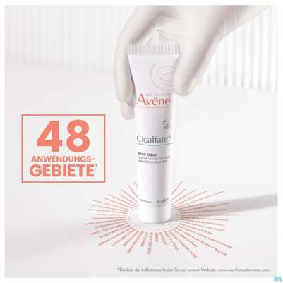 Sie sehen eine Packung Avene Cicalfate+ Repair-creme 15ml, Produktbild: 10 Avene Cicalfate+ Repair-creme 15ml, A-Nr.: 5920662 - 10