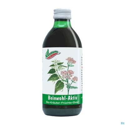 Beinwohl Aktiv Kraeuterfit Elixier Bio Kraeuter Fruechte Alkoholfrei 330ml, A-Nr.: 3961734 - 04