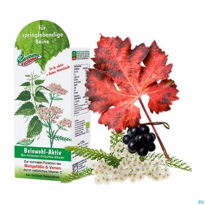 Beinwohl Aktiv Kraeuterfit Elixier Bio Kraeuter Fruechte Alkoholfrei 330ml, A-Nr.: 3961734 - 07