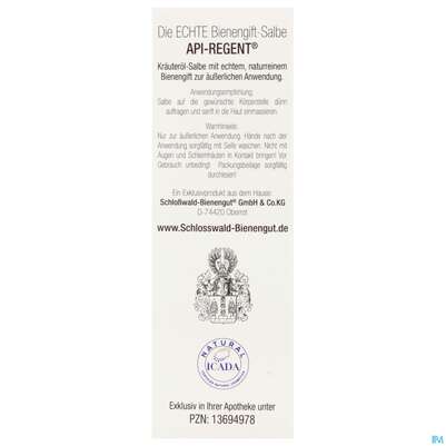 Bienengift Salbe Echt Api Regent 50ml, A-Nr.: 5849467 - 04