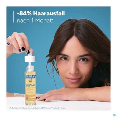 Sie sehen eine Packung Ducray Lotion Anaphase/creastim Haarausfall Temporaer 60ml, Produktbild: 06 Ducray Lotion Anaphase/creastim Haarausfall Temporaer 60ml, A-Nr.: 5964263 - 06