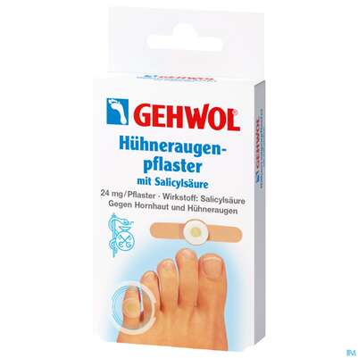 Huehneraugen Schutzpflaster +salicyl Gehwol 64168 8st, A-Nr.: 5915951 - 03