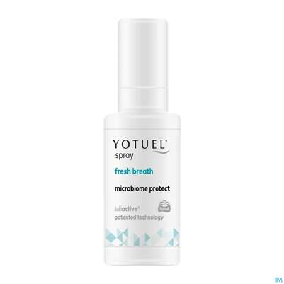 Sie sehen eine Packung Mundspray Yotuel Breath Spray Frischer Atem Microbiom Protect 15ml, Produktbild: 05 Mundspray Yotuel Breath Spray Frischer Atem Microbiom Protect 15ml, A-Nr.: 5902428 - 05