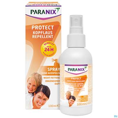 Sie sehen eine Packung Paranix Protect Spray 50000 100ml, Produktbild: 04 Paranix Protect Spray 50000 100ml, A-Nr.: 5933363 - 04