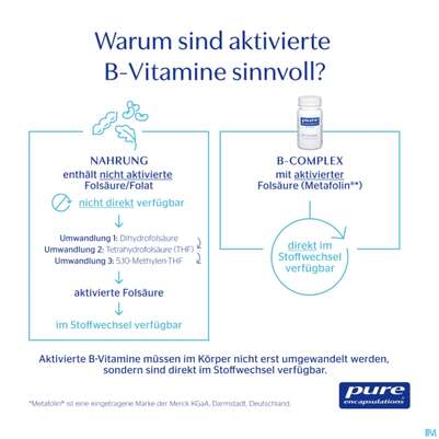 Pure Encapsulations Kapseln B-complex Bce3a 30st, A-Nr.: 5907785 - 04