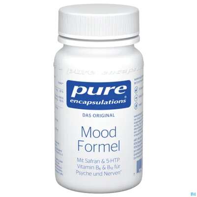 Sie sehen eine Packung Pure Encapsulations Kapseln Mood Formel Mof3a 30st, Produktbild: 02 Pure Encapsulations Kapseln Mood Formel Mof3a 30st, A-Nr.: 5828040 - 02