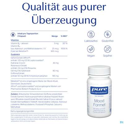 Sie sehen eine Packung Pure Encapsulations Kapseln Mood Formel Mof3a 30st, Produktbild: 04 Pure Encapsulations Kapseln Mood Formel Mof3a 30st, A-Nr.: 5828040 - 04