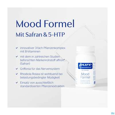 Sie sehen eine Packung Pure Encapsulations Kapseln Mood Formel Mof3a 30st, Produktbild: 07 Pure Encapsulations Kapseln Mood Formel Mof3a 30st, A-Nr.: 5828040 - 07