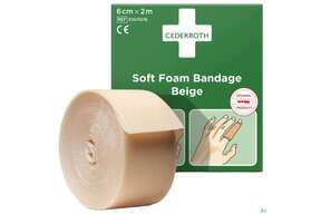 Schaumverband Fuer Cederroth-stationen Soft Hautfarben 6cmx 2m V 510 1st, A-Nr.: 5779347 - 01