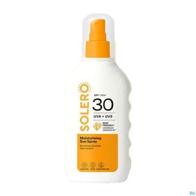 Sonnenprodukte Solero Spray/feuchtigkeit- Spendend Spf30 200ml, A-Nr.: 5917424 - 01