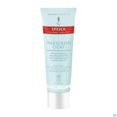 Sie sehen eine Packung Speick Thermal/sensitiv Tagescreme Light Nr 61164 50ml, Produktbild: 02 Speick Thermal/sensitiv Tagescreme Light Nr 61164 50ml, A-Nr.: 5710083 - 02