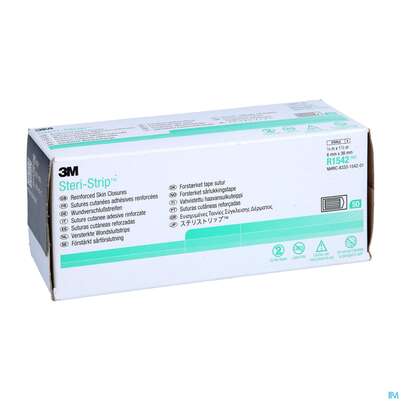 Sie sehen eine Packung Steri Strips (3m) Wundverschluss-streifen Elastic 6x 38mm Nr1542 6st, Produktbild: 02 Steri Strips (3m) Wundverschluss-streifen Elastic 6x 38mm Nr1542 6st, A-Nr.: 2367466 - 02