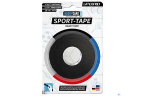Tape Buddycare/med/sport Latexfrei 3,8cmx 10m Schwarz 1st, A-Nr.: 5844984 - 01