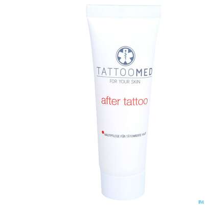 Sie sehen eine Packung Tattoomed After/tattoo Hautcreme Wundsalbe 25ml, Produktbild: 02 Tattoomed After/tattoo Hautcreme Wundsalbe 25ml, A-Nr.: 4533503 - 02