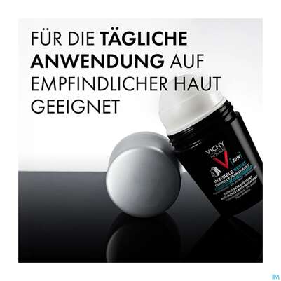 Vichy Homme Deo/roll-on/72h Anti-flecken Dp 100ml, A-Nr.: 5893801 - 05