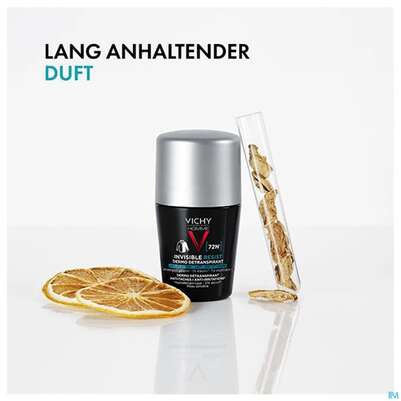 Vichy Homme Deo/roll-on/72h Anti-flecken Dp 100ml, A-Nr.: 5893801 - 06