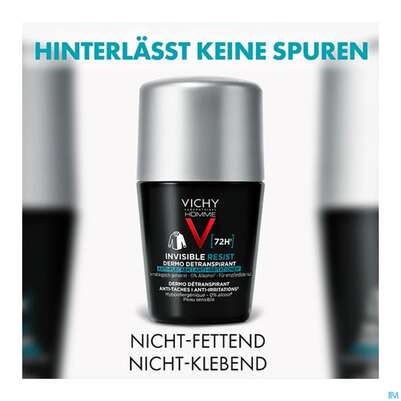 Vichy Homme Deo/roll-on/72h Anti-flecken Dp 100ml, A-Nr.: 5893801 - 08