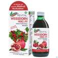 Weissdorn Herz+fit Granatapfel Revital Alkoholfrei Kraeuter Fruechte 330ml, A-Nr.: 3725790 - 02