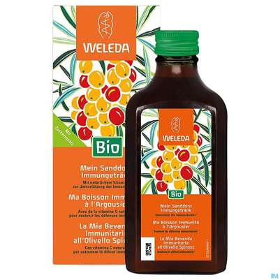 Weleda Mein Sanddorn Immungetraenk 200ml, A-Nr.: 5829111 - 04